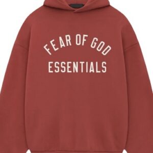 Crimson ESSENTIALS Fleece Hoodie